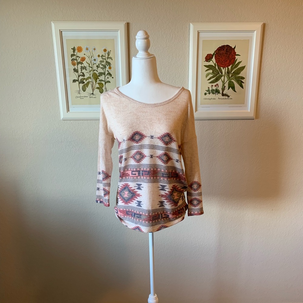 Lightweight 3/4sleeve shirt